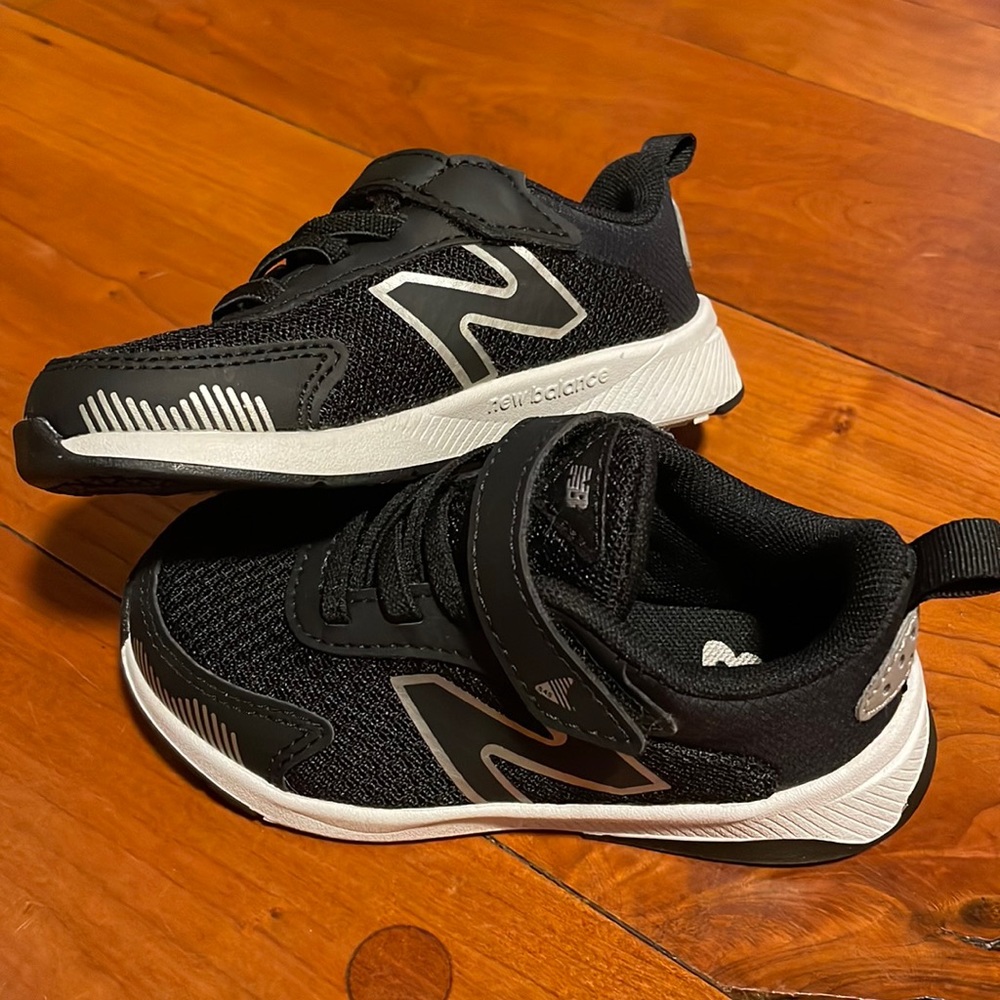 New balance, side 7 toddler shoe.